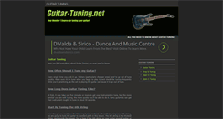 Desktop Screenshot of guitar-tuning.net